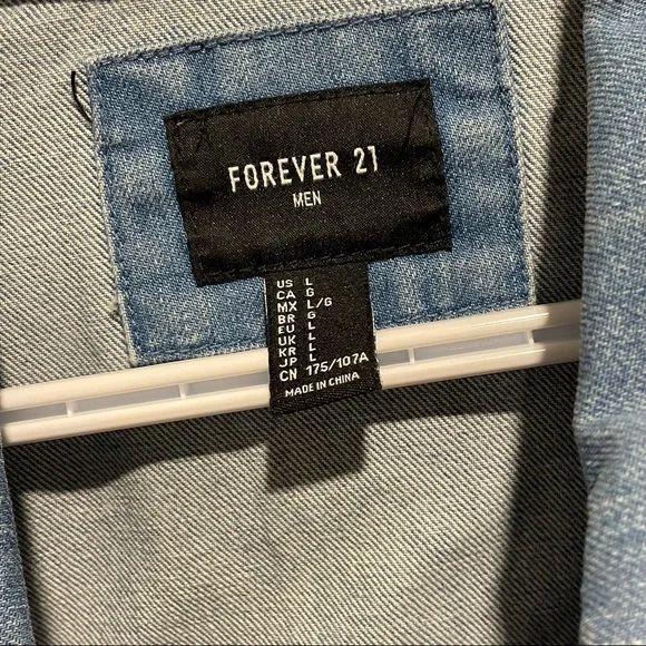 Distressed Denim Jacket - Picture 6 of 7